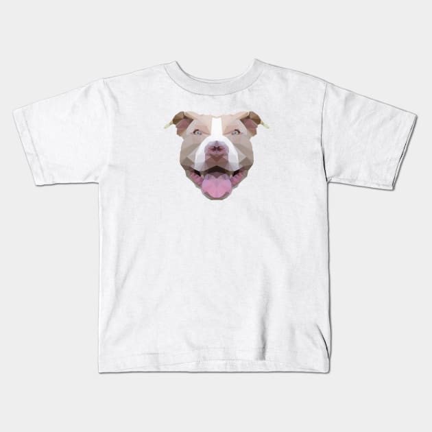 Pitbull Kids T-Shirt by arlingjd